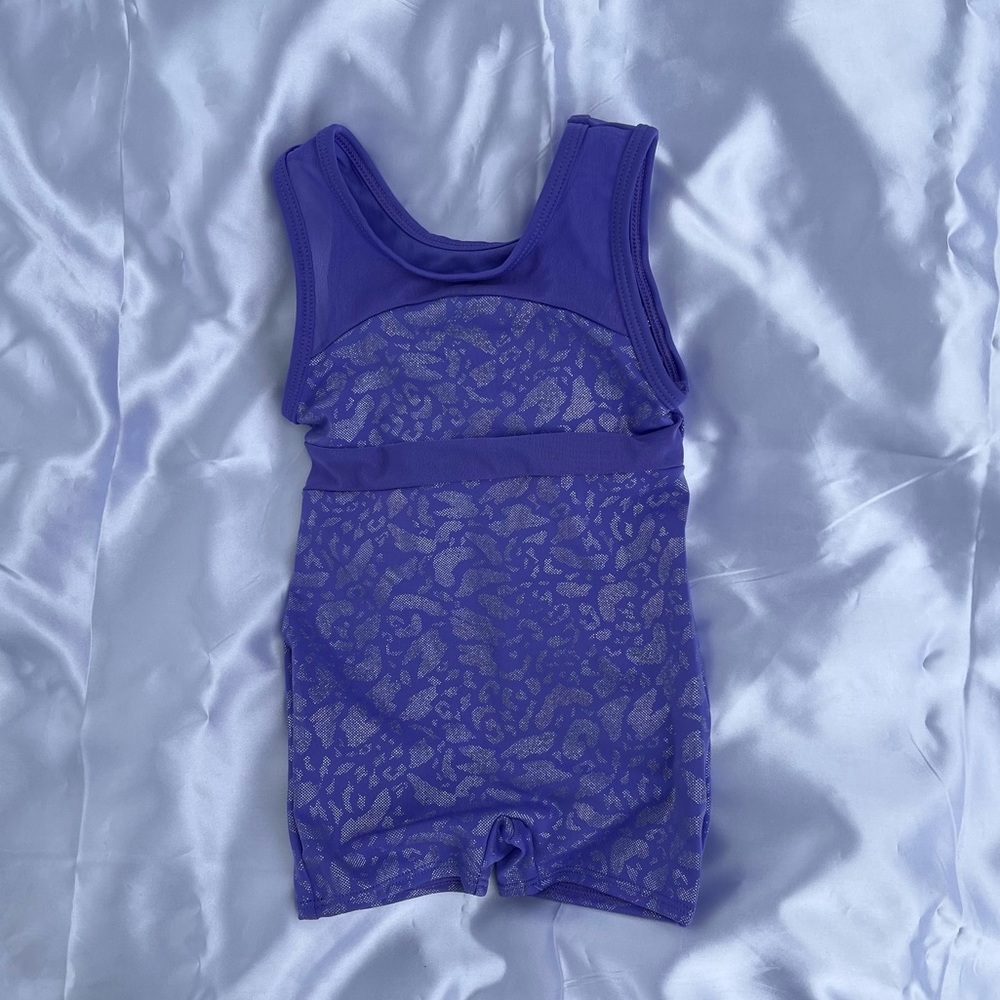 Girls' Gymnastics Celestial Pull-On Biketard